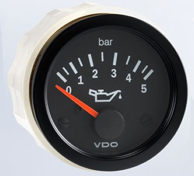 Vision Engine oil pressure gauges 5Bar